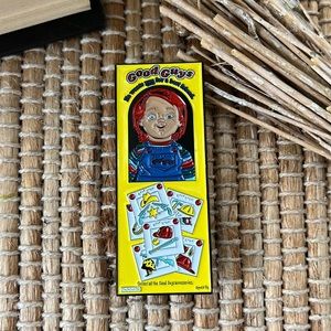 Horror Pin Chucky child’s play doll Halloween horror movie 80s
